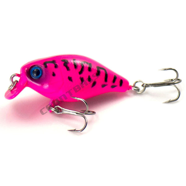 1pc, Crank Bait Plastic Hard Lures 38mm, Fishing Baits, Crankbait,  Wobblers, Freshwater Fish Lure