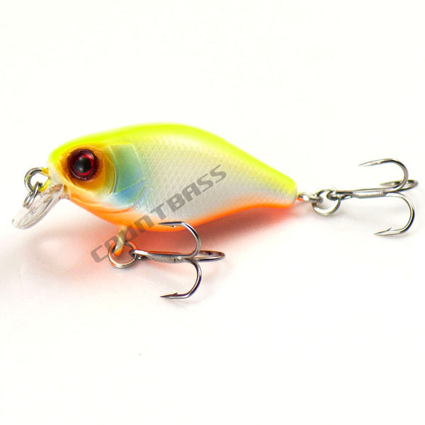 1pc, Crank Bait Plastic Hard Lures 38mm, Fishing Baits, Crankbait,  Wobblers, Freshwater Fish Lure