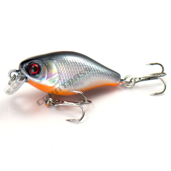 1pc, Crank Bait Plastic Hard Lures 38mm, Fishing Baits, Crankbait,  Wobblers, Freshwater Fish Lure