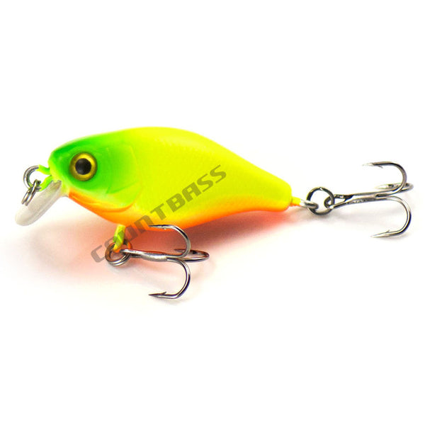 1pc, Crank Bait Plastic Hard Lures 38mm, Fishing Baits, Crankbait,  Wobblers, Freshwater Fish Lure