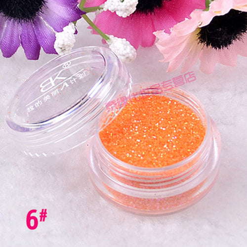 BK Brand Nail Craft Loose Glitter Powder Dust Sequins For Decoration Acrylic Paillette Nail Polish Art Vtirka Nails Tips Pigment