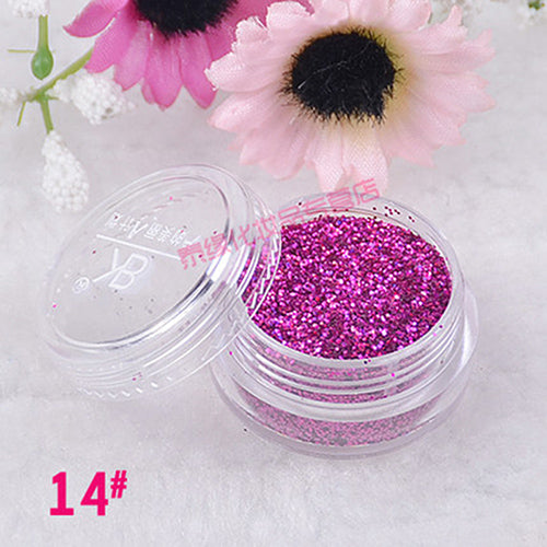 BK Brand Nail Craft Loose Glitter Powder Dust Sequins For Decoration Acrylic Paillette Nail Polish Art Vtirka Nails Tips Pigment