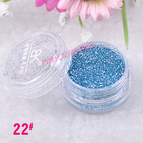 BK Brand Nail Craft Loose Glitter Powder Dust Sequins For Decoration Acrylic Paillette Nail Polish Art Vtirka Nails Tips Pigment