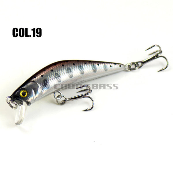 1pc Countbass Minnow Hard Lure 57mm, Trout Fishing Bait,  Freshwater  Bass Wobblers, Free shipping