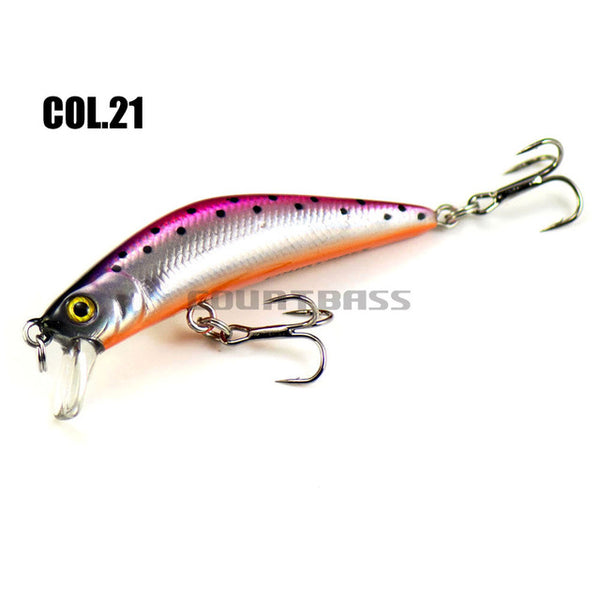 1pc Countbass Minnow Hard Lure 57mm, Trout Fishing Bait,  Freshwater  Bass Wobblers, Free shipping