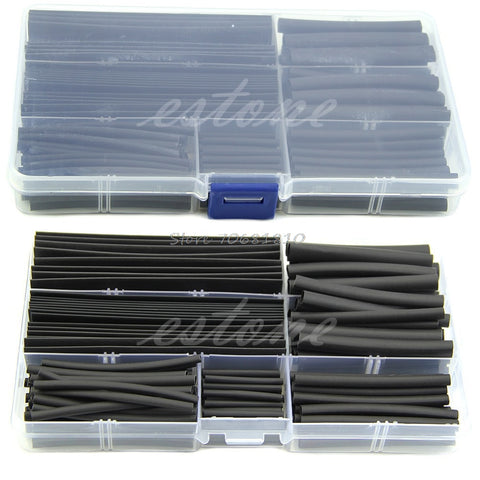 150Pcs 2:1 Halogen-Free Heat Shrink Wrap Sleeves Tubing Tube Sleeving Wire Cable #R179T#Drop Shipping