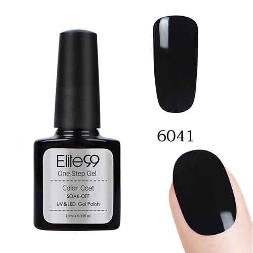 Elite99 3-in-1 UV LED One Step Nail Gel Polish Manicure Varnish No Need Top Base Coat Hot Sale Gorgeous UV Polish Gel Lacquer