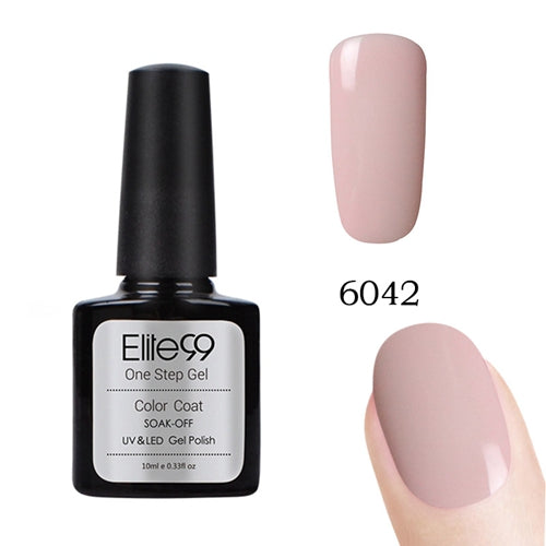 Elite99 3-in-1 UV LED One Step Nail Gel Polish Manicure Varnish No Need Top Base Coat Hot Sale Gorgeous UV Polish Gel Lacquer