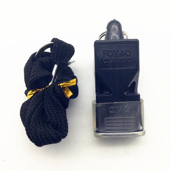 fox40 Whistle Plastic FOX 40 Soccer Football Basketball Hockey Baseball Sports Referee Whistle Survival Outdoor