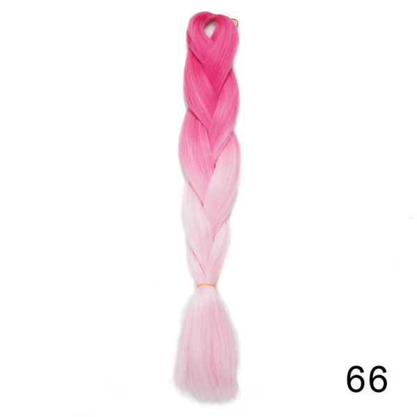 Silky Strands Ombre Kanekalon Jumbo Synthetic Braiding Hair Crochet Blonde Hair Extensions Jumbo Braids Hairstyles