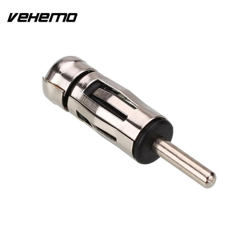 VEHEMO Car Vehicles Radio Stereo ISO To Din Aerial Antenna Mast Adaptor Connector Plug Car Stying Accessories