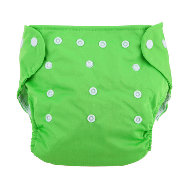 Reusable Baby Diapers Underpants Adjustable Newborn Infant Washable Grid Soft Cloth Cover Diaper Nappy Summer Breathable Nappies