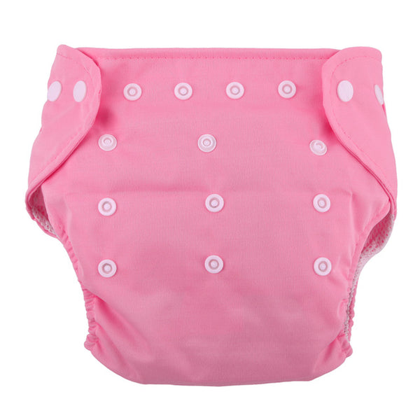 Reusable Baby Diapers Underpants Adjustable Newborn Infant Washable Grid Soft Cloth Cover Diaper Nappy Summer Breathable Nappies