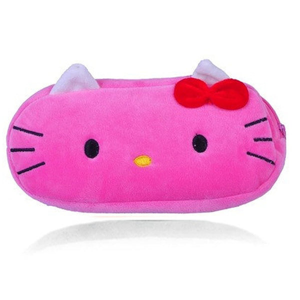 Women Cartoon Hello Kitty Zipper Makeup Bag Girl Cute Cosmetic Bag travel Storage Bags Make Up Wash Beauty Organizer Case