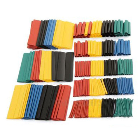 CNIM Hot 328Pcs Car Electrical Cable Heat Shrink Tube Tubing Wrap Wire Sleeve Kit