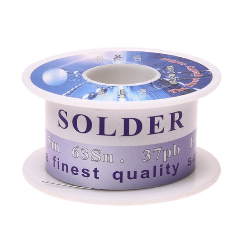 IMC Hot Solid Solder 0.3mm Flux Core 63% Tin 37% Lead Long Wire Reel