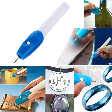 High quality Useful Mini Electric Engraving Engraver Pen Machine Carve Tool For DIY Jewelry Metal Glass Engraver Pen Kit