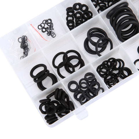 225Pcs 18 Sizes O Ring High Temperature One Case Rubber O Rings Kit Metric O-Ring Seal Set Nitrile Rubber High Quality Accessory