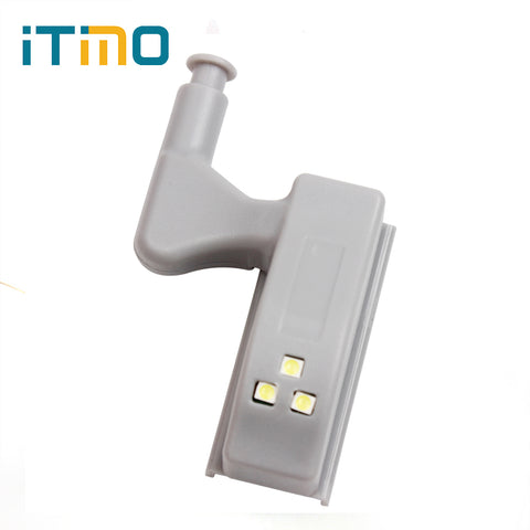 iTimo Cabin Lamp Practical 3 LEDs Intelligent Cabinet Wardrobe Battery Lights Door Autoswitch LED Cabinet Light Night Light