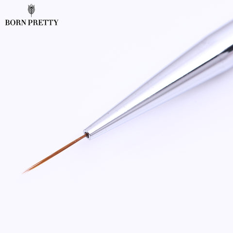 1pc Acrylic Uv Gel Nail Art Paint Brush Ongle Liner Drawing Line Pen Clear Long Brush #21991