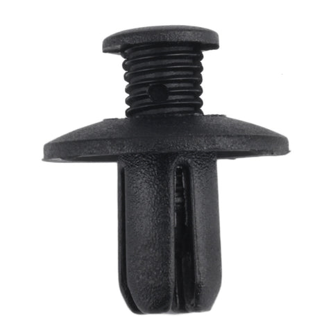 50pcs 8mm Hole Door Rivet Plastic Clip Fasteners Black Cars Lined Cover Barbs Rivet Auto Fasteners For Cars Hot Sale
