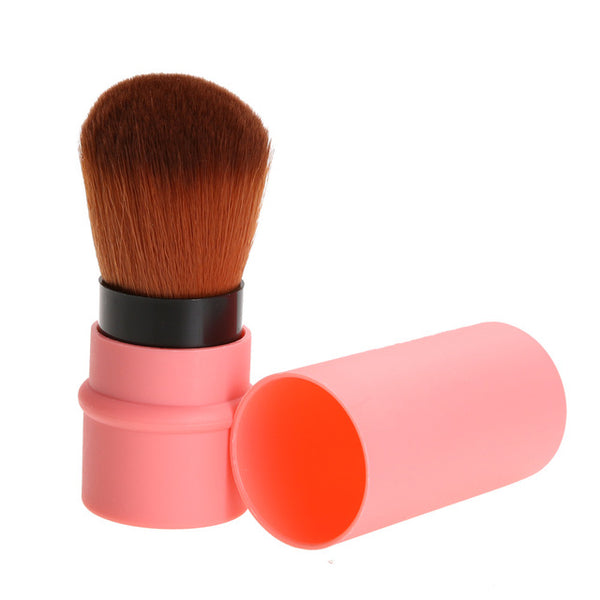 1pc Portable Retractable Makeup Brush Professional Cosmetic Foundation Blusher Face Blush Powder Brushes Beauty maquiagem Makeup