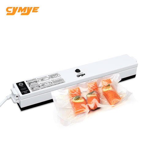 CYMYE Food Vacuum Sealer Packaging Machine 220V including 15Pcs bag can be use for Sous Vide