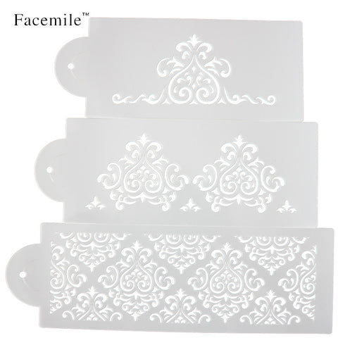 cake biscuit stencil bakery tool fondant mold crown king princess queen Bakeware Baking Fondant Cake Stencil Template Mold 52059