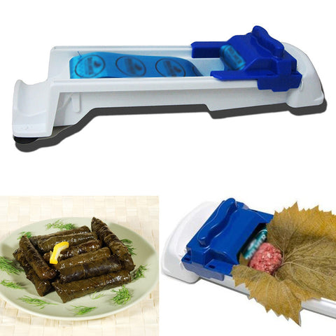 2016 Hot Creative Durable Stuffed Grape Cabbage Leaf Rolling Tools Gadget Roller Machine For Turkish Dolma Sushi Kitchen Bar Y1