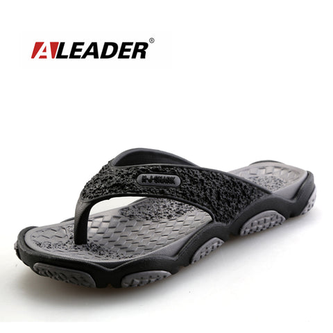 2016 Men's Sandals Casual Summer Slippers Shoes Men Lesiure Rubber Platform Sandals Beach Flip Flops For Men sandalias mujer