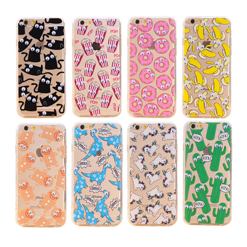 2016 Fashion 3D Eye Phone Capa Para Fundas Cover Case For Apple iPhone 4 4S 5 5S 5SE 6 6S 7 Plus Silicone Soft TPU Sleeve Shell