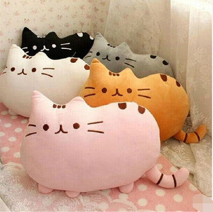 7 colors 40*30cm plush toy stuffed animal doll, anime toy pusheen cat pusheen skin girl kid kawaii,cute cushion brinquedos Kids