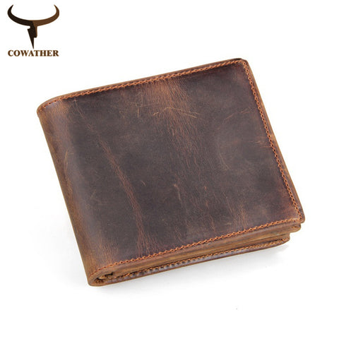100% top quality cow genuine leather men wallets luxury,dollar price short style male purse,carteira masculina original brand