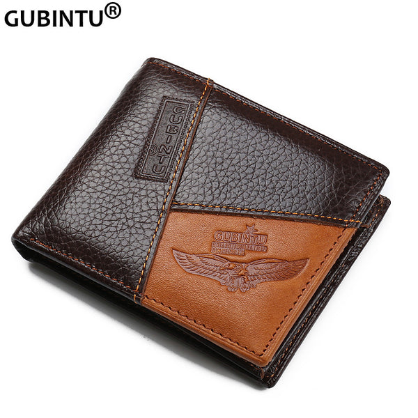 Famous Luxury Brand Genuine Leather Men Wallets Coin Pocket Zipper Men's Leather Wallet with Coin Purse portfolio cartera ZC8042