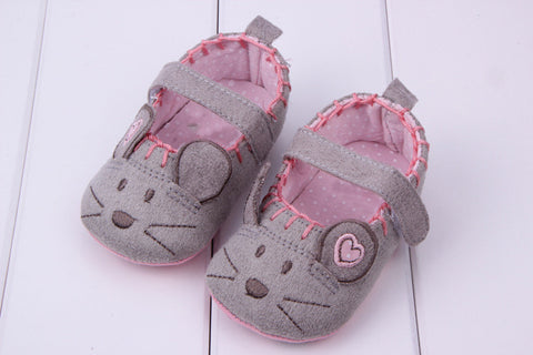 Soft Little Mouse Princess Baby Shoes For Girl Boy Infant Shoes 3 size