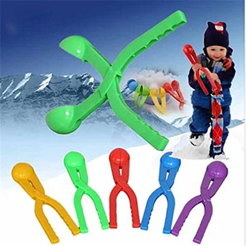 1pc/lot Winter Snow Ball Maker Sand Mold Tool Kids Toy Lightweight Compact Snowball Fight outdoor sport tool Toy Sports