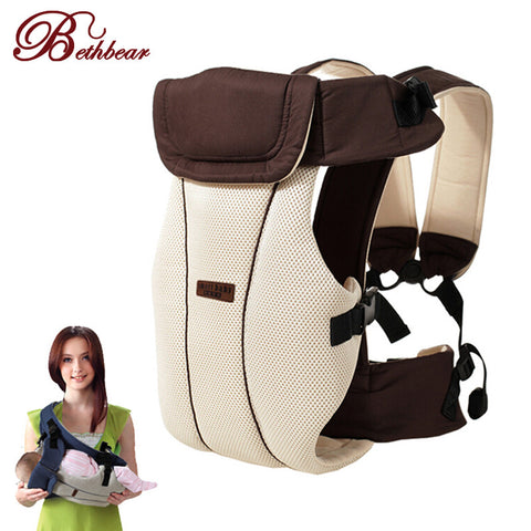 Updated 2-30 Months Breathable Multifunctional Front Facing Baby Carrier Infant Baby Sling Backpack Pouch Wrap Baby Kangaroo