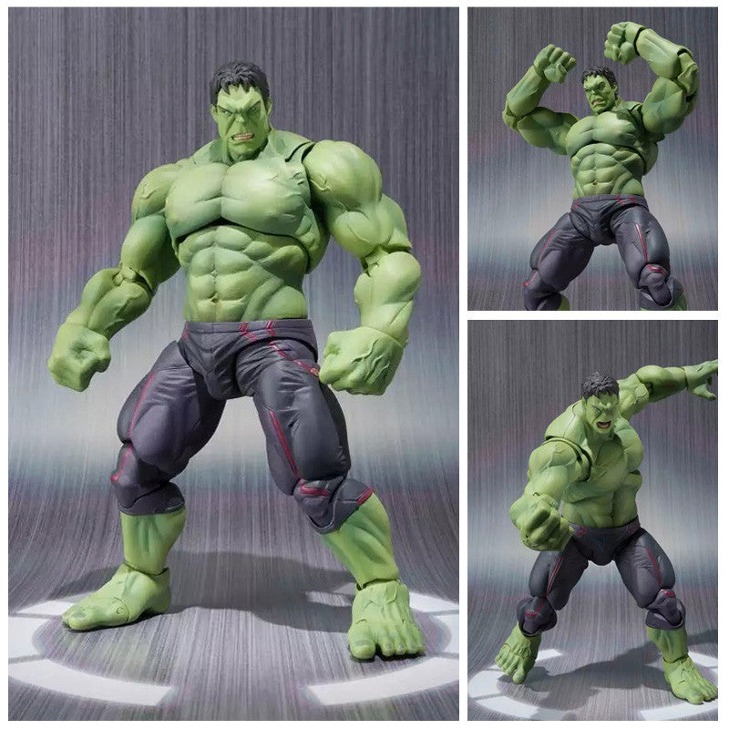 NEW hot 22cm avengers Super hero hulk movable action figure toys Christmas gift doll haoke15