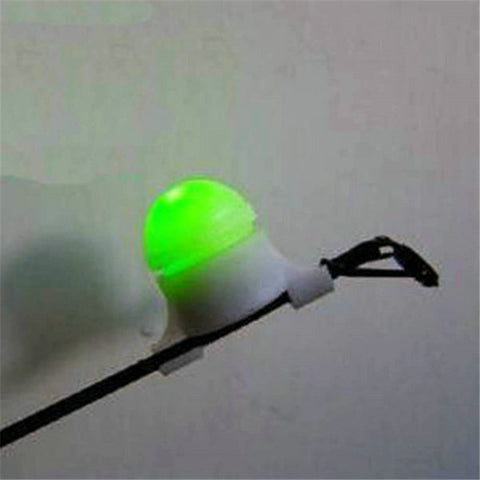 Strike Alert Night Fishing LED Rod Tip Clip on Fish Bite Alarm Light Electronic Fishing Accessories with Rod Adapter