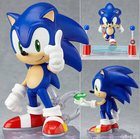 NEW hot 10cm Q version Sonic the Hedgehog mobile action figure toys collection christmas toy doll