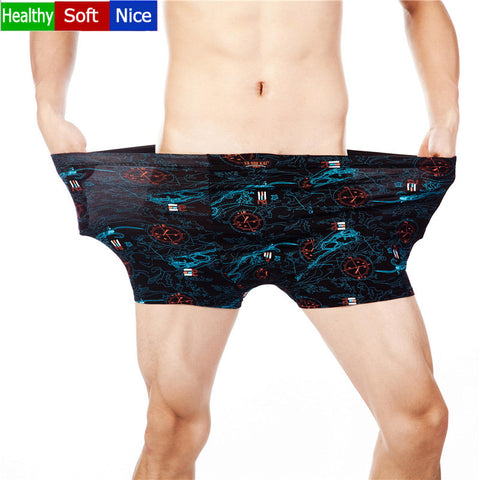 18 Color 7XL Fashion Men Underwear Boxers Quality Sex Men Underwear Famous Brand Cotton Boxers Male Panties Shorts Hot Sale
