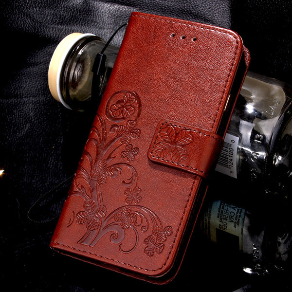 Butterfly Flip Leather Case For Samsung Galaxy S3 S4 S5 Mini S6 S7 Edge Note3 4 5 G530 G360 A310 A510 J1 J3 J120 J510 Cover