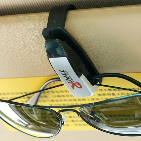 Auto Fastener Car Glasses Clip ABS Sun Visor Sunglasses Eyeglasses Business Bank Card Ticket Holder Clip Automobile Accessories