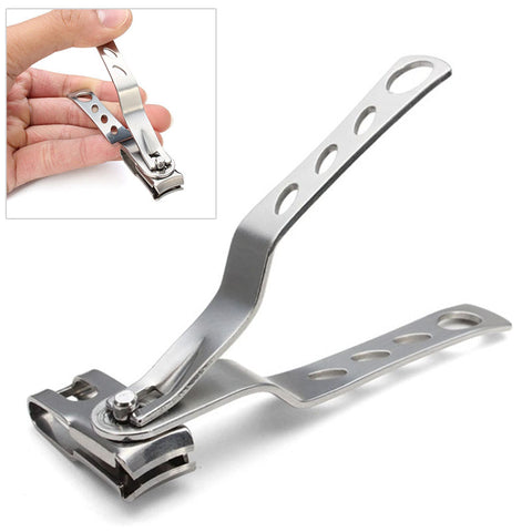 New Stainless Steel Nail Tips Clipper Trimmer Manicure Nail Art Toes Care Cuticle Clippers Cutter Tools HB88