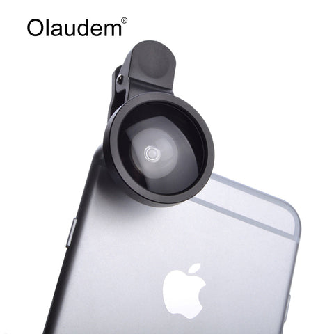 Super Wide Angle Mobile Phone Lens Universal Smartphone Camera lenses Upgrade Version For iPhone 4 4S 5S 6 Samsung CL168