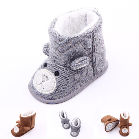 winter warm lovely baby shoes boys first walkers knitted sweater baby boots girls toddler shoes 0-1 years olds baby boy shoes