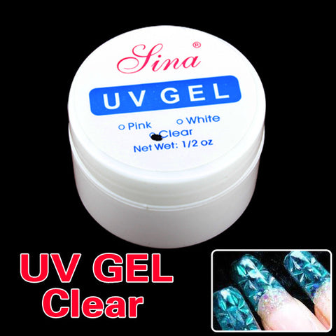 UV Gel Nail UV Builder Gel Transparent Clear Nail Art Manicure Tips Glue Nails Gel Professional Uv Builder Gel