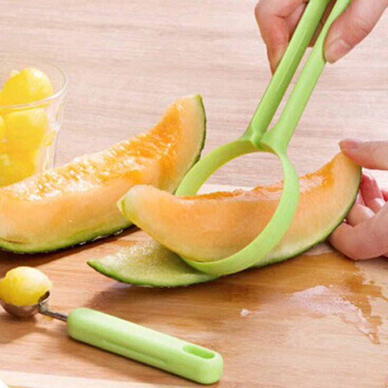 2 pcs/set Fruit Peelers Zester + melon scoonps ballers slicer Fruit Vegetable kitchen Accessories gadgets cooking cozinha Tools