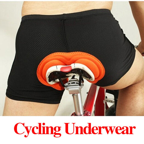 Hot Sale Unisex Black Bicycle Cycling Comfortable Underwear Sponge Gel 3D Padded Bike Short Pants Cycling Shorts Size S-XXXL