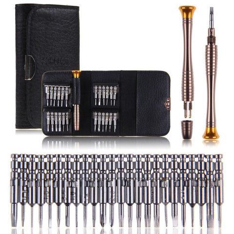 New 25 in 1 Precision Torx Screwdriver Cell Phone Repair Tool Set For iPhone Laptop Cellphone Electronics